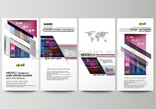 现代故障艺术 数字广告的前卫设计趋势